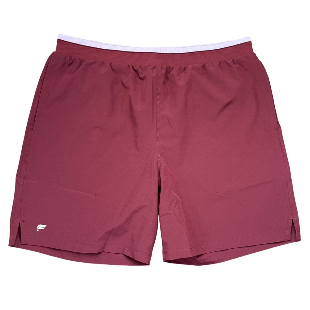 Fabletics Mens Fundamental Shorts Burgundy Maroon XL SO2252996-6932-15050